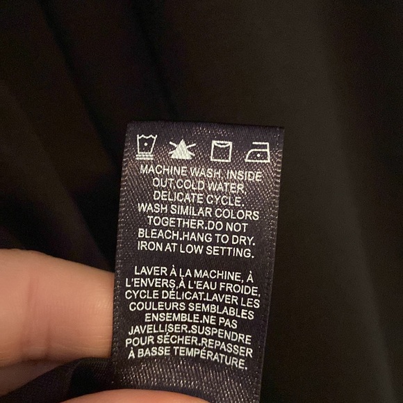 RW&Co long sleeve, black blouse, size small - Picture 8 of 11